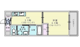 アールエスフラッツの物件間取画像